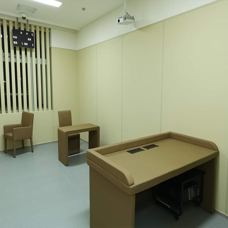 成都紀(jì)委防撞軟包談話室專(zhuān)用集成墻板